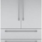Smart Built-in French Door Refrigerator by Thermador: 23.9 Cu. Ft. Freedom Collection with Professional Handles in Stainless Steel