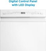 Midea MDF18A1AWW Built-in Dishwasher with 8 Place Settings, 6 Washing Programs, Stainless Steel Tub, Heated Dry, Energy Star, White - Image 5