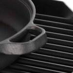 TITAN GREAT OUTDOORS Ash & Ember Santa Maria Grill, Argentine Style Open Fire Grill, Adjustable Cooking Grate with Flywheel, BBQ Grill Comes with Cast Iron Skillet - Image 6