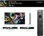 Sony 75 Inch 8K Ultra HD TV Z9K Series: BRAVIA XR 8K Mini LED Smart Google TV with Dolby Vision HDR and Exclusive Features for The Playstation® 5 XR75Z9K- Latest Model,Black - Image 4