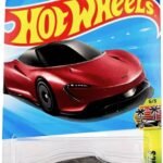 Hot Wheels McLaren Speedtail [Maroon/Red] Exotics 5/5, 209/250, 1:64 Scale Diecast Vehicle