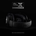 Logitech G Pro X Wired Gaming Headset: Blue VO!CE Detachable Boom Mic, DTS 7.1, 50 mm Drivers, USB/3.5mm Aux, Spare Memory Foam Ear Pads, USB DAC & Bag Included - Black - Image 3