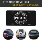 Made in USA Custom License Plate, Design Your Own Personalized License Plate with Photo,Logo, and Text,Customized 12"X6"Premium Aluminum - Image 6