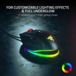 Razer Basilisk V3 Customizable Ergonomic Gaming Mouse: Fastest Gaming Mouse Switch - Chroma RGB Lighting - 26K DPI Optical Sensor - 11 Programmable Buttons - HyperScroll Tilt Wheel - Classic Black - Image 4