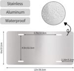 Made in USA Custom License Plate, Design Your Own Personalized License Plate with Photo,Logo, and Text,Customized 12"X6"Premium Aluminum - Image 4