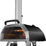 Ooni Karu 2 Pro Multi-Fuel Pizza Oven - Wood and Gas Outdoor Pizza Oven with Pizza Stone & Integrated Thermometer, Pizza Oven Outdoor, Dual Fuel 16 Inch Pizza Maker, Outdoor Cooking Grill