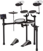 Roland TD-02KV V-Drums | Electronic Drum Kit with Expressive Playability, Noise-Reducing Features, Mesh-Head Snare, Wide Acoustic-Style Playing Layout & Optional Bluetooth Expansion | Onboard Coach
