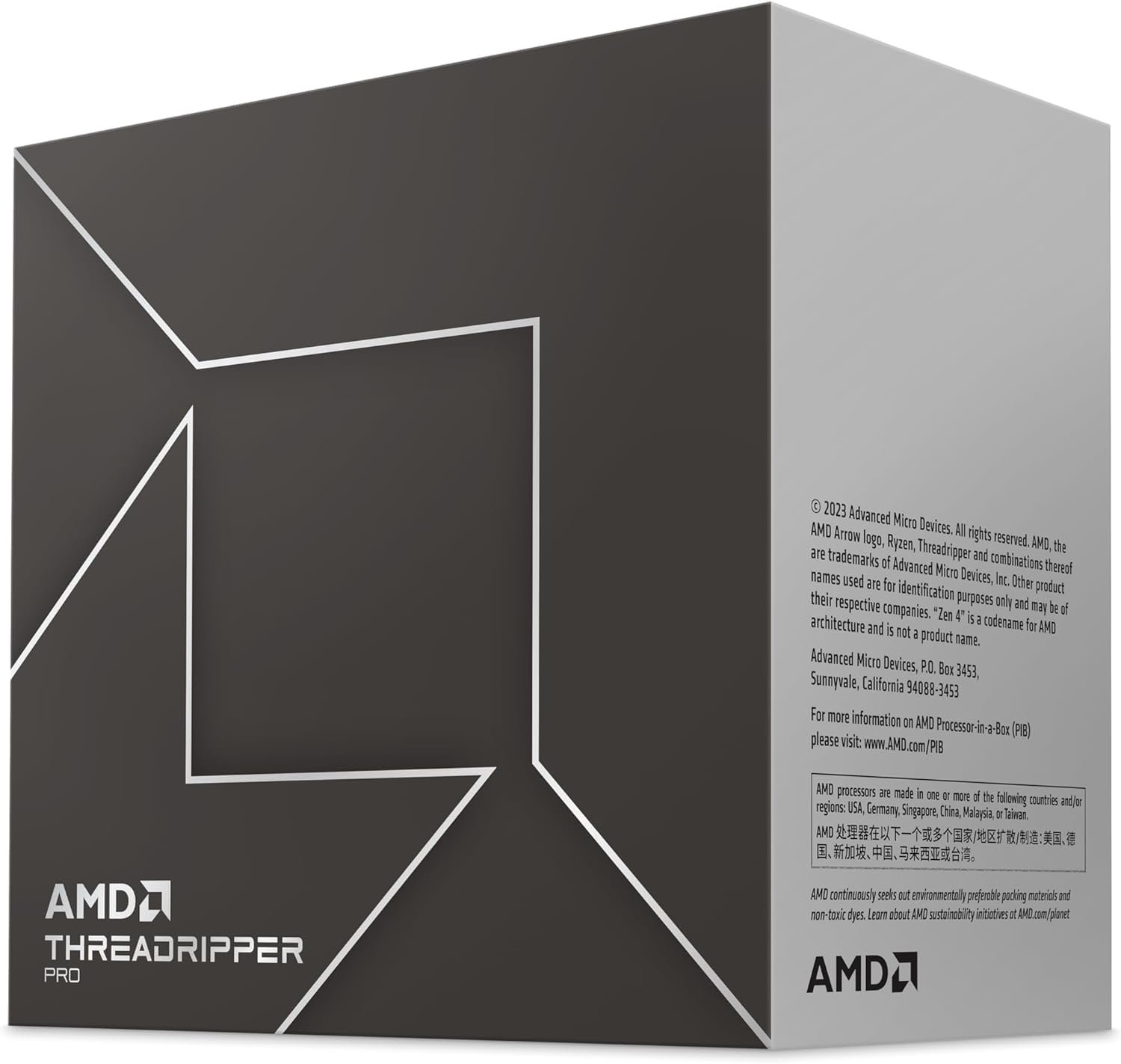 61qmvGYhBhL._AC_SL1500_.jpg AMD Ryzen™ Threadripper™ PRO 7995WX 96-Core, 192-Thread Processor - Image 1