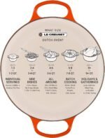 Le Creuset Enameled Cast Iron Signature Round Dutch Oven, 13.25 qt., Cerise - Image 7