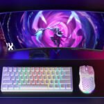 SOLAKAKA SM600 White Wireless Gaming Mouse,Tri-Modes BT5.1/Type-C Wired/2.4G Wireless Mouse with 2 Side Buttons, Programmable Macro Gamer Mouse with RGB Light for Laptop/PC/Mac - Image 9