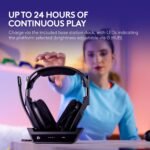 Logitech G Astro A50 Multi-Platform Wireless Gaming Headset + Base Station for PS5/Xbox/PC: PLAYSYNC Audio Switcher, - Image 5