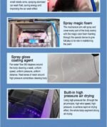Commercial-Grade 360 Touchless Car Wash Machine Self-Service Car Wash Machine with Fully Automatic High-Pressure System Ideal for Gas Stations & 24/7 Self-Service Car Wash Business Investment - Image 6
