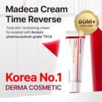 CENTELLIAN 24 Madeca Cream Time Reverse (1.69fl oz) - Advanced Fast-Absorbing & Nourishing, Hydrates, Firms & Reduces Wrinkles, Low Irritation, Korean Skin Care Centella Asiatica, Collagen - Image 3