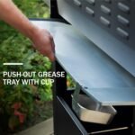 Sophia & William 6-Burner Propane Gas BBQ Grill with Side Burner & Porcelain-Enameled Cast Iron Grates, Stainless Steel Barbecue Grills Outdoor Cooking for Outside, 665 SQ.IN. Cooking Area, 65,800BTU - Image 4