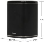RIVA Upgraded Arena Wi-Fi Bluetooth Hi-Fi Speaker, 6 Drivers, 50W, Multiroom Music System, Supports Airplay 2, Chromecast, Spotify, Tidal and More Streaming (Black) - Image 5