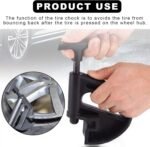 Tire Changer, Nylon Tire Bead Clamp Drop Center Tool Wheel Rim Depressor, Heavy Duty Bead Clamp Depressor Replacement Universal Rim Pry Tire Changing Helper for Motorcycle (2 PCS) - Image 3