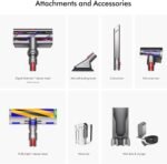 Dyson V15 Detect Plus Cordless Vacuum, Illumination Reveals dust, 240AW, 3 Power Modes, Up to 60 Minutes,² Deep Cleans Hard Floors and Carpets, Detangles pet Hair, Converts to Handheld - Image 3