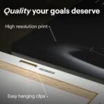 Motivational Wall Art for Office, Super Car Art Canvas, Inspirational Automotive Decor for Rolls-Royce Cullinan Black Badge Lovers, Motivational Wall Decor for Home, Car Poster (15" x 30" in) - Image 3