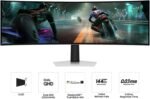 Samsung 49" Odyssey OLED G9 (G91SD) Dual QHD QD-OLED G-Sync Compatible Curved Gaming Monitor, 144Hz, 0.03ms, AMD FreeSync Premium Pro, Ergonomic Stand, 3 Year Warranty, LS49DG910SNXZA, 2024 - Image 2