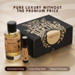 Inspired by Baccarat Rouge 540 Eau De Parfum – Woody Saffron Perfume 3.4 fl oz (100ml) with Concentrated Oil – Unisex Pheromone Perfume for Women & Men, Long Lasting Fragrance - Image 5