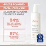 Avène Tolerance Daily Foaming Facial Cleanser, For All Skin Types Including Sensitive, Reactive Skin, Glycerin & Niacinamide Daily Use Face Wash, Fragrance-Free, Dermatologist Tested, Non-Comedogenic - Image 2