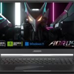GIGABYTE AORUS 17X: 17.3" 16:9 Thin Bezel QHD 2560x1440 240Hz, NVIDIA GeForce RTX 4080 Laptop GPU 12GB GDDR6, Intel Core i9-13980HX, 16GB DDR5 RAM, 1TB SSD, Windows 11 Pro (AORUS 17X AXF-D4US694SH)