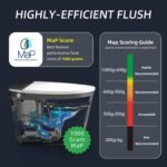 WOODBRIDGE Smart Toilet with 1000g MaP Flush Score, Foam Shield, Moving Dryer, Blackout Flush, ADA Comfort Height, Auto Open & Close, Heated Seat, B0930S - Image 3