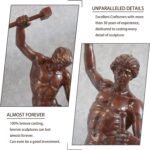 【100% Bronze Statue】 Self Made Man 18.5″ Bronze Self-Sculpting Sculpture for Home Decor - Image 7