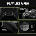 Xbox Elite Series 2 Core Wireless Gaming Controller – Black – Xbox Series X|S, Xbox One, Windows PC, Android, and iOS - Image 4