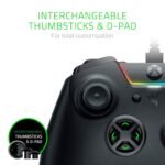 Razer Wolverine Ultimate Officially Licensed Xbox One Controller: 6 Remappable Buttons and Triggers - Interchangeable Thumbsticks and D-Pad - For PC, Xbox One, Xbox Series X & S - Black - Image 2