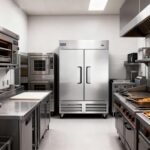 54" W Commercial Freezer with 2 door Stainless Steel 49 Cu. Ft Reach-in Freezer Auto-Defrost Fan Cooling Freezer for Restaurant, Commercial Kitchen, Shop, ETL Certification -10℉ - Image 3