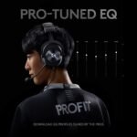 Logitech G Pro X Wired Gaming Headset: Blue VO!CE Detachable Boom Mic, DTS 7.1, 50 mm Drivers, USB/3.5mm Aux, Spare Memory Foam Ear Pads, USB DAC & Bag Included - Black - Image 8
