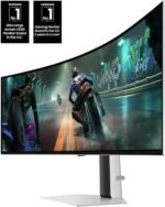 Samsung 49" Odyssey OLED G9 (G91SD) Dual QHD QD-OLED G-Sync Compatible Curved Gaming Monitor, 144Hz, 0.03ms, AMD FreeSync Premium Pro, Ergonomic Stand, 3 Year Warranty, LS49DG910SNXZA, 2024 - Image 3