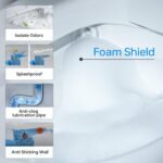 WOODBRIDGE Smart Toilet with 1000g MaP Flush Score, Foam Shield, Moving Dryer, Blackout Flush, ADA Comfort Height, Auto Open & Close, Heated Seat, B0930S - Image 4