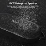 TOZO PA1 Large Bluetooth Speaker, Powerful 2.0 Stereo Sound with Deep Bass, 25H Playtime, IPX7 Waterproof Shower Speaker, Wireless Speaker with App EQ Control, Dual Pairing for Home, Outdoor & Travel - Image 5