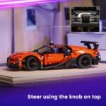 LEGO Technic Bugatti Chiron Pur Sport Hypercar Building Toy for Boys & Girls - Sports Car Toy W/Realistic Steering & Engine for Kids & Racing Fans, Ages 9+ - Gift Idea for Birthdays - 42222 - Image 3