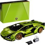 LEGO Technic Lamborghini Sián FKP 37 Building Sets for Adults - Detailed Lamborghini Model Car Kit for Men & Women, Ages 18+ Years - Display in Room as Decor - 42115