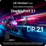LG 32GX870A-B 32-inch Ultragear 4K UHD (3840 x 2160) OLED Gaming Monitor, Dual-Mode, 240Hz, 0.03ms, NVIDIA, AMD FreeSync Premium Pro, VESA DisplayHDR True Black 400, USB Type-C, DP2.1 - Image 5
