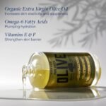 KORRES Extra Virgin Olive Oil for Face, Hair and Body, Moisturizer for Dry Skin and Hair, Pure, Greek Cold Pressed Olive Oil, Multi-Tasker Skincare for Women, Hydrating and Nourishing, 3.38 fl oz - Image 3