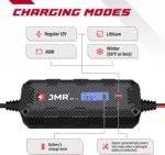JMR Battery Charger for Rolls-Royce Ghost Phantom Trickle Charger Conditioner Maintainer (2-Pin Port, Add Lithium Mode) - Image 8