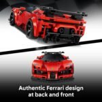 LEGO Speed Champions Ferrari SF90 XX Stradale Sports Car Building Toy for Kids - Building Set W/Ferarri Driver Minifigure for Boys & Girls, Ages 9+ - Gift Idea for Birthdays - 77254 - Image 3