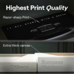 Motivational Wall Art for Office, Super Car Art Canvas, Inspirational Automotive Decor for Rolls-Royce Cullinan Black Badge Lovers, Motivational Wall Decor for Home, Car Poster (15" x 30" in) - Image 8