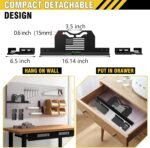 2026 Upgraded Wheel Alignment Tool, 2 PCS Toe Alignment Tool Plates Without Removing Calipers, Wheel Alignment Kit with 2 Measuring Tapes, Compatible with Most Cars and SUVs - Image 5