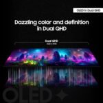 Samsung 49" Odyssey OLED G9 (G91SD) Dual QHD QD-OLED G-Sync Compatible Curved Gaming Monitor, 144Hz, 0.03ms, AMD FreeSync Premium Pro, Ergonomic Stand, 3 Year Warranty, LS49DG910SNXZA, 2024 - Image 4