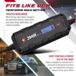 JMR Battery Charger for Rolls-Royce Ghost Phantom Trickle Charger Conditioner Maintainer (2-Pin Port, Add Lithium Mode) - Image 4