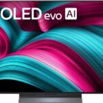 LG 55-Inch Class OLED evo AI 4K C5 Series Smart TV w/Dolby Atmos, Dolby Vision, HDR10, AI Super Upscaling 4K, Filmmaker Mode, Wow Orchestra, Alexa Built-in (OLED55C5PUA, 2025)