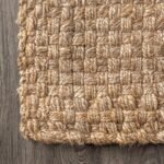 JONATHAN Y Estera Hand Woven Boucle Chunky Jute Natural Indoor Area Rug, 3x5, Bohemian, Transitional, Easy-Cleaning for Living Room, Bedroom, Kitchen, Pet Friendly, Non-Shedding (NFR102A-3) - Image 7