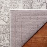 SAFAVIEH Area Rug 9x12 - Adirondack Collection - Large - Ivory & Silver, Oriental Medallion Design, Non-Shedding & Easy to Clean, Ideal for Living Room, Bedroom, Dining Space (ADR108B) - Image 3